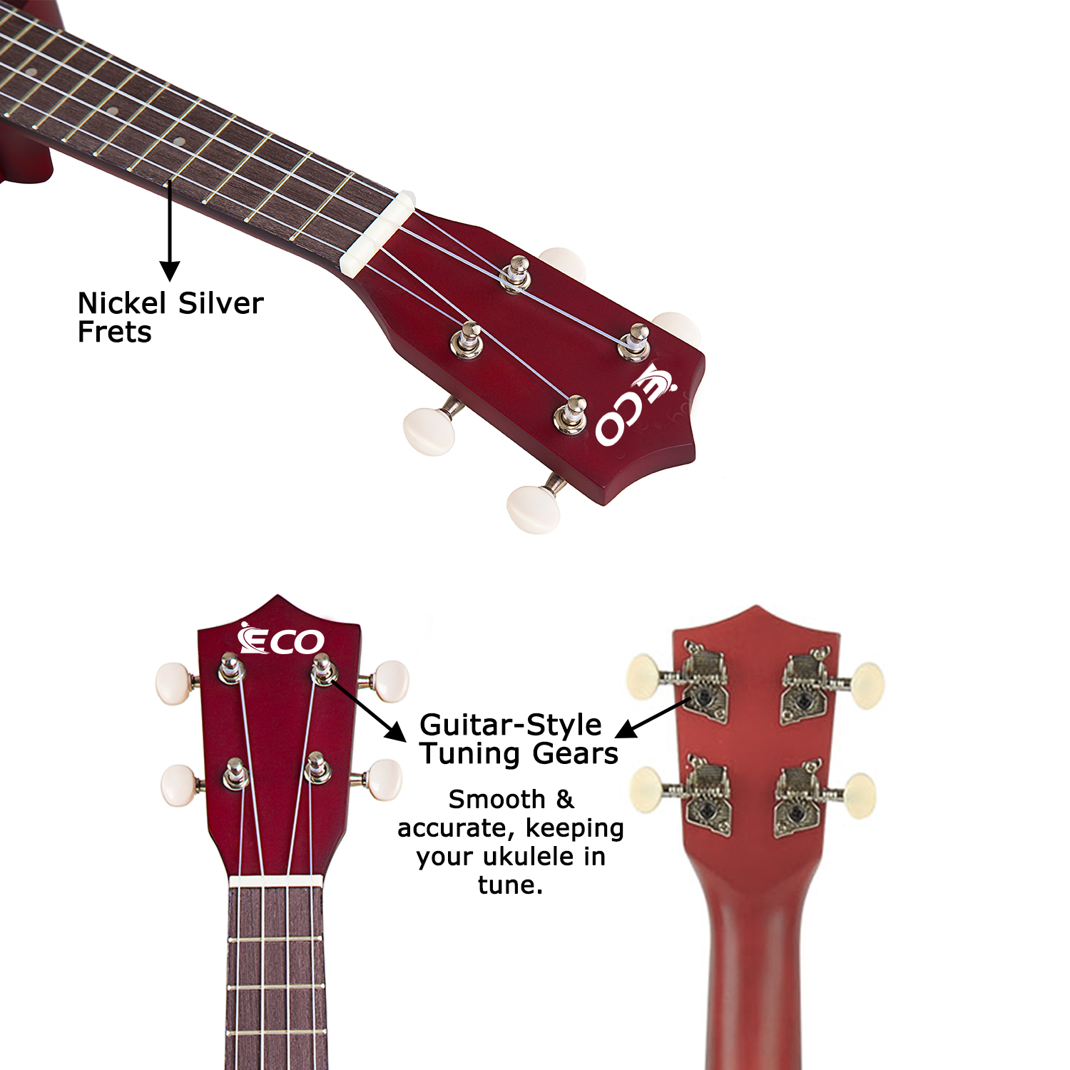 iECO Soprano Ukulele Beginner Kit - 副本