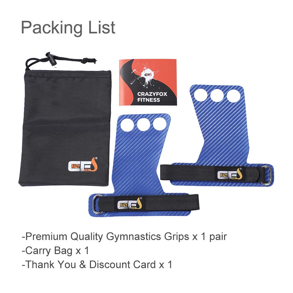 Gymnastics Hand Grips - 3 Holes