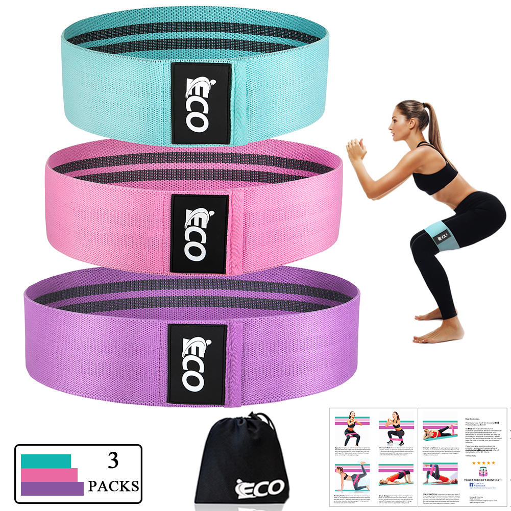Fabric Resistance Loop Exercise Bands