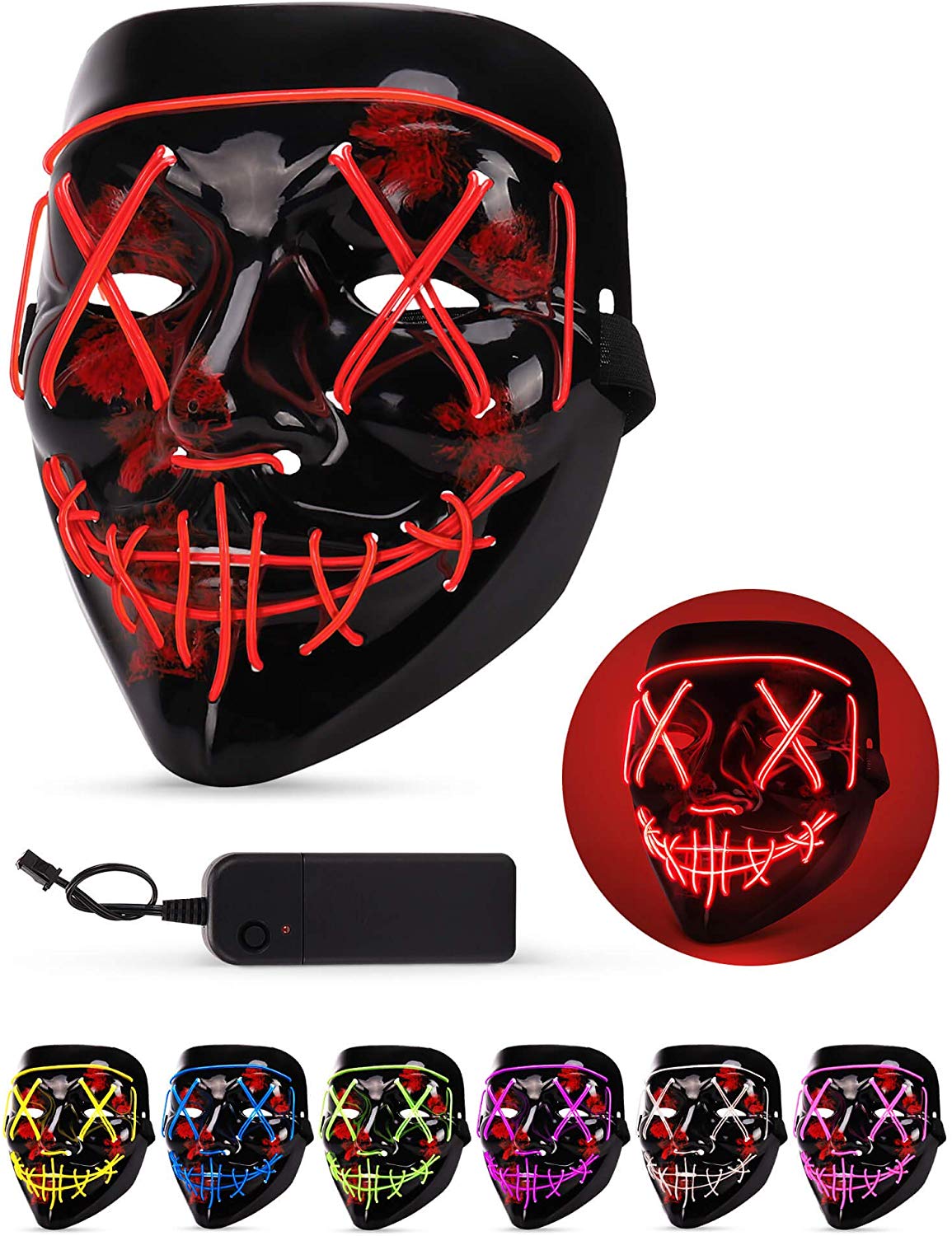 Halloween Mask LED