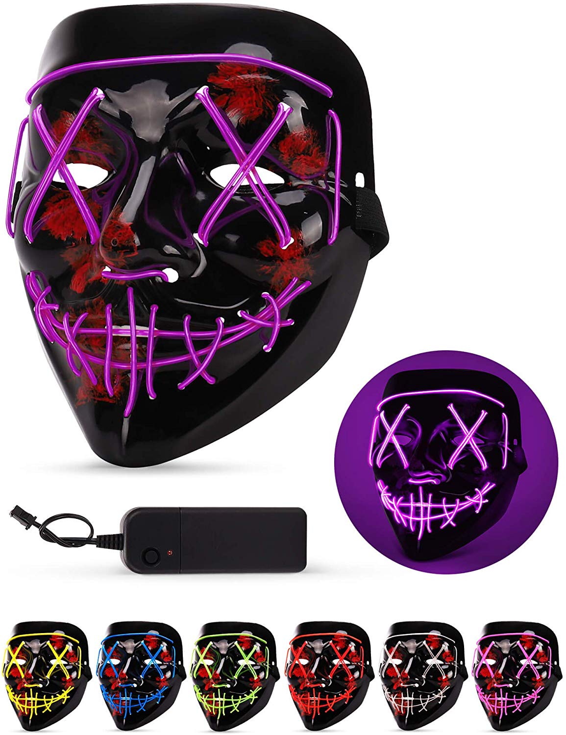 Halloween Mask LED